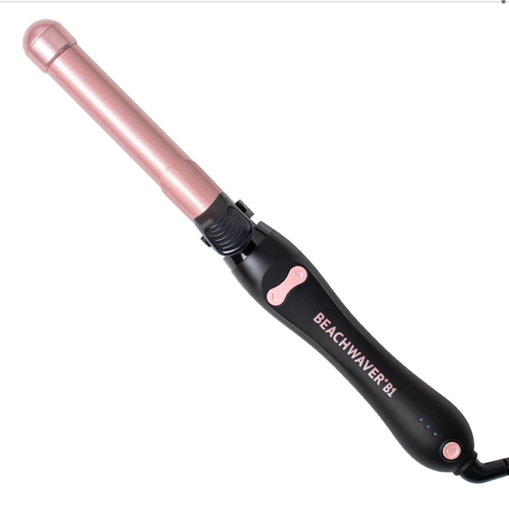 BEACHWAVER B1 MIDNIGHT ROSE ROTATING CURLING IRON